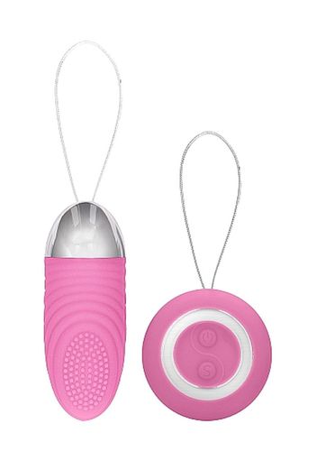ethan - rechargeable remote control vibrating egg - pink na Arena.pl