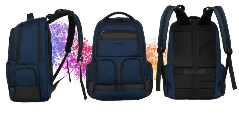 plecak ptn pty-03-8344 blue zdjęcie 2