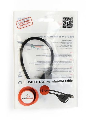 Gembird Kabel OTG USB Mini BM -> USB AF 15cm na Arena.pl