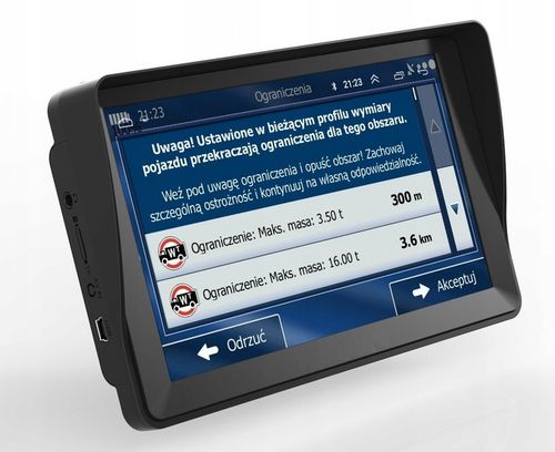 Nawigacja samochodowa dla ciężarówek GPS 7 iGO Primo TIR BUS Autobus na Arena.pl
