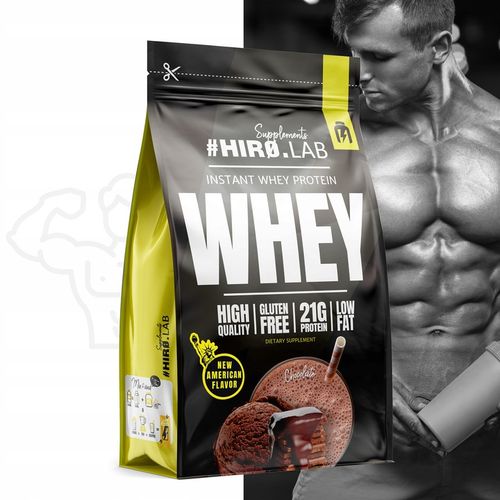 Białko koncentrat serwatkowe WPC 750 g Instant Whey Protein czekolada hiro na Arena.pl