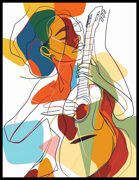 Plakat 50x65cm Wewnętrzna Muza zdjęcie 2