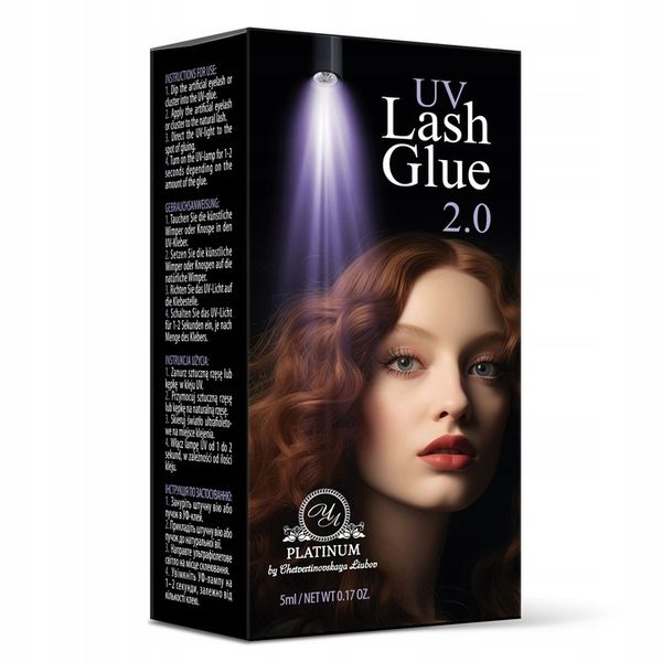 Klej UV do przedłużania rzęs 2.0 PLATINUM zdjęcie 3