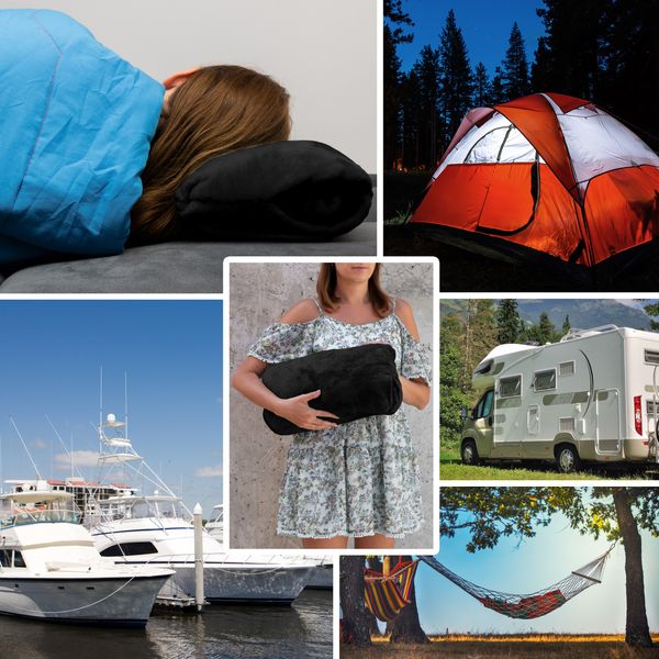 Bluzair - Bluza koc - Czarny zdjęcie 5