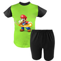 Krótka Piżama dziecięca Super Mario Bros