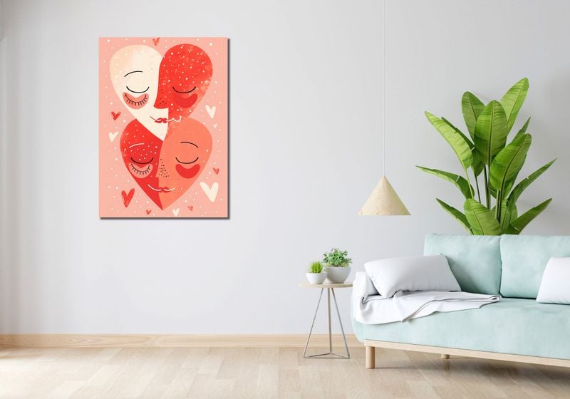 Obraz 70x100cm Wysoka Wibracja zdjęcie 2