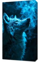 Obraz 40x70cm Oddech Wilka