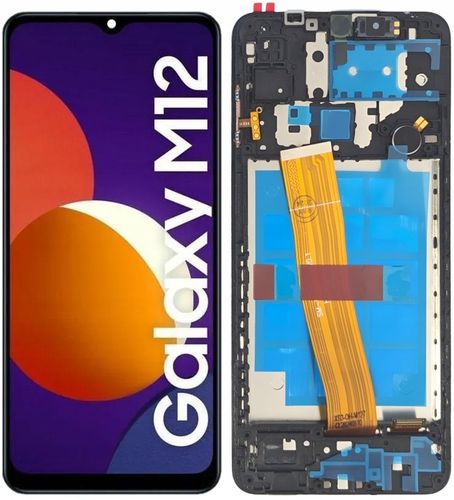 ORYGINAŁ WYŚWIETLACZ EKRAN LCD DO SAMSUNG GALAXY M12 RAMKA SM-M127 na Arena.pl