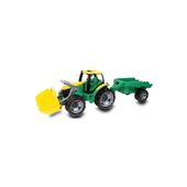 Traktor Ciągnik Spychacz Przyczepa Lena Maxi 110Cm