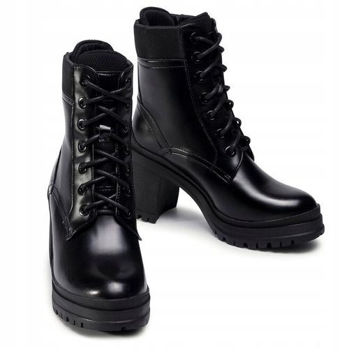 Botki sznurowane na obcasie Xti 40 na Arena.pl