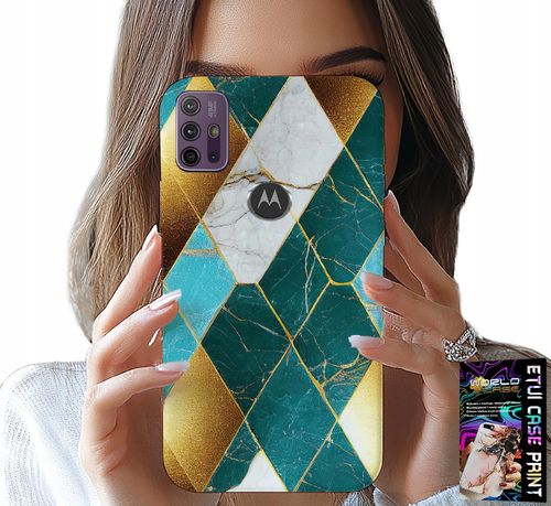 ETUI DO MOTOROLA MOTO G10 POWER - ELEGANCKIE MODNE WZORY CASE + FOLIA na Arena.pl