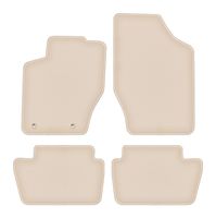 Dywaniki welurowe DURBAN Citroen C4 I 2004-2010 beżowe