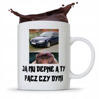 Kubek Śmieszny Janusz Nosacz Ja Mu Depne Prezent Z Nadrukiem Ze Zdjęciem