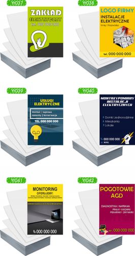 Ulotki A4 5000szt reklamowe firmowe USŁUGI HYDRAULICZNE duży wybór na Arena.pl