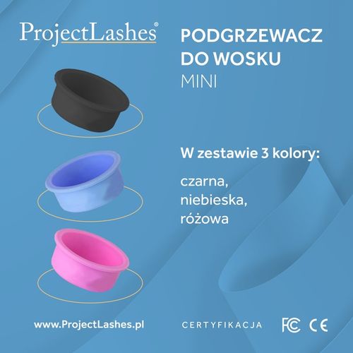 Podgrzewacz do wosku depilacji ProjectLashes Mini Wax Heater na USB na Arena.pl