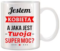 KUBEK Z NADRUKIEM DLA KOLEŻANKI DZIEWCZYNY ŻONY MAMY DZIEŃ KOBIET URODZINY