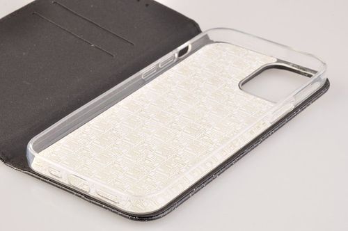 Etui Shining Book do Apple iPhone 12 / 12 Pro czarny na Arena.pl