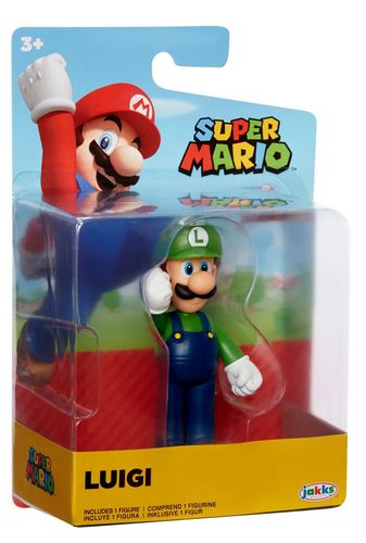 Super Mario figurka Luigi 7 cm na Arena.pl