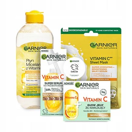 Garnier Vitamin C Serum Do Twarzy Kwas Salicylowy + Niacymid 30 ml zdjęcie 7