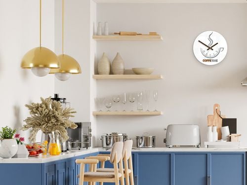 zegar ścienny coffee time ii white na Arena.pl