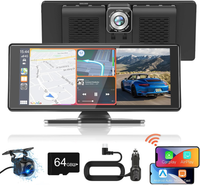 Texpot Carplay Android Auto 10.26 Cala 4K Kamera Przód Cofania Bluetooth