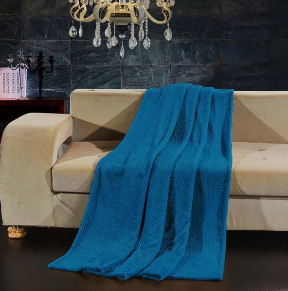 Koc DecoKing HENRY INDIGO 150X200 zdjęcie 4
