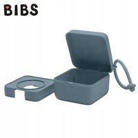 Pudełko na smoczek smoczki BIBS Pacifier Box Petrol ochrona higiena smoczka