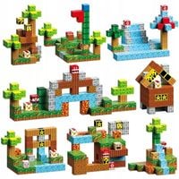 KLOCKI MAGNETYCZNE SZEŚCIANY 100 EL konstrukcyjne edukacyjne zestaw XLL 3d