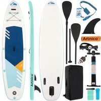 Stand Up Paddle Board 350cm Mega Zestaw Pompowana Deska SUP + Akcesoria