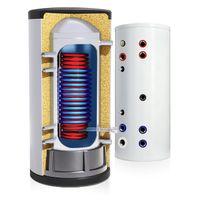 Zasobnik CWU 350L NIERDZEWNY 2 wężownice 1,8+3,1m²