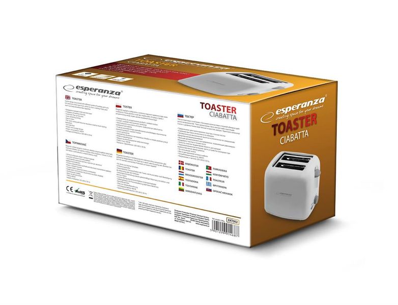 Esperanza toster Ciabatta EKT002 zdjęcie 3