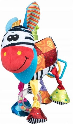 Zawieszka do wózka sensoryczna kontrastowa grzechotka Osioł Dave Dumel na Arena.pl