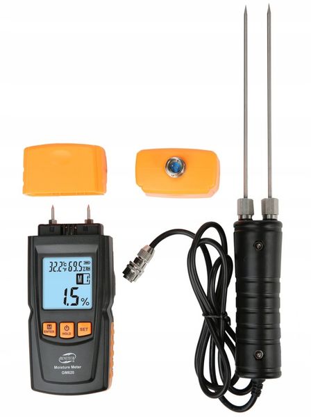 Wilgotnościomierz Miernik Wilgotności do Drewna + Sonda 147cm, Dokładny zdjęcie 8
