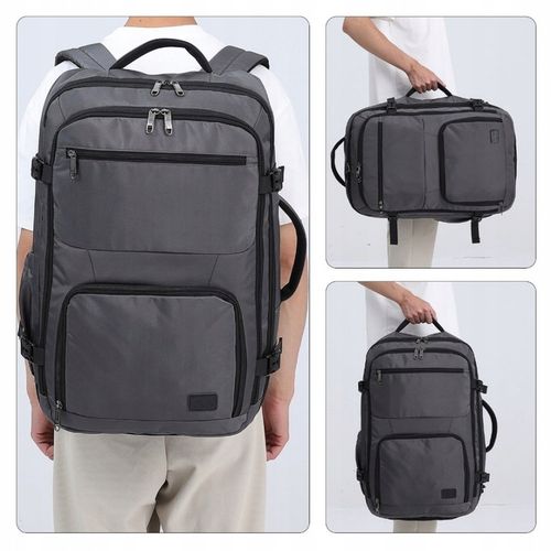 Plecak do Samolotu 55x40x20 Ryanair WizzAir LOT Duży Wodoodporny na Arena.pl