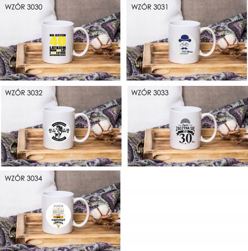 Kubek z nadrukiem napis PREZENT dla DZIADKA na Arena.pl