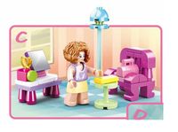 KLOCKI SLUBAN GD Salon pokoj dzienny 56 kompatyb. z LEGO