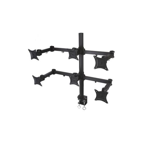 UCHWYT PRZEGUBOWY DO SZEŚCIU MONITORÓW LCD 13-20 CALI TECHLY na Arena.pl