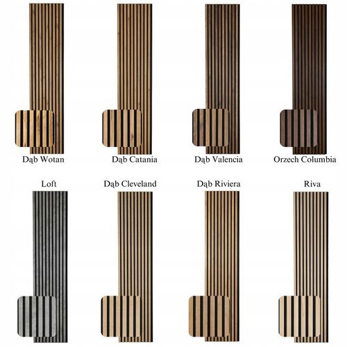 Lamele ścienne na Płycie Dąb Wotan Panel Panele POLSKIE PREMIUM - 275x46 cm na Arena.pl