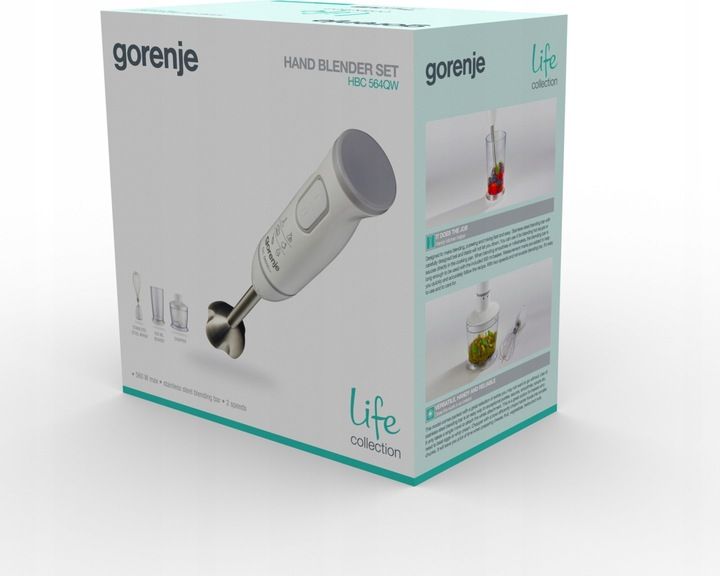 Blender ręczny Gorenje HBC564QW 560W Akcesoria zdjęcie 5