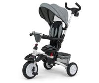 MILLY MALLY 3116 Rowerek trójkołowy 6w1 Stanley Rubber grey