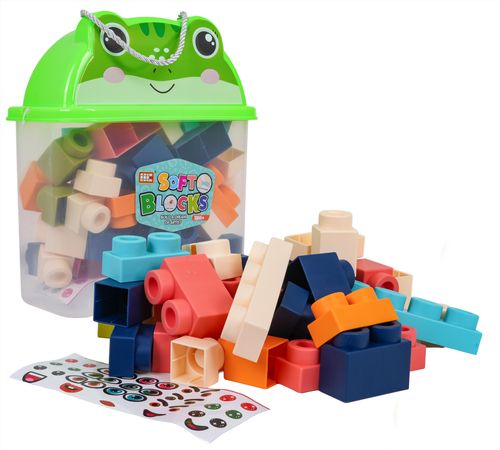 Zestaw Miękkich Klocków 44El. + Opakowanie Żaba na Arena.pl