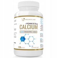 CALCIUM 1000mg D3 50mcg WAPŃ MOCNE KOŚCI 120 Kaps