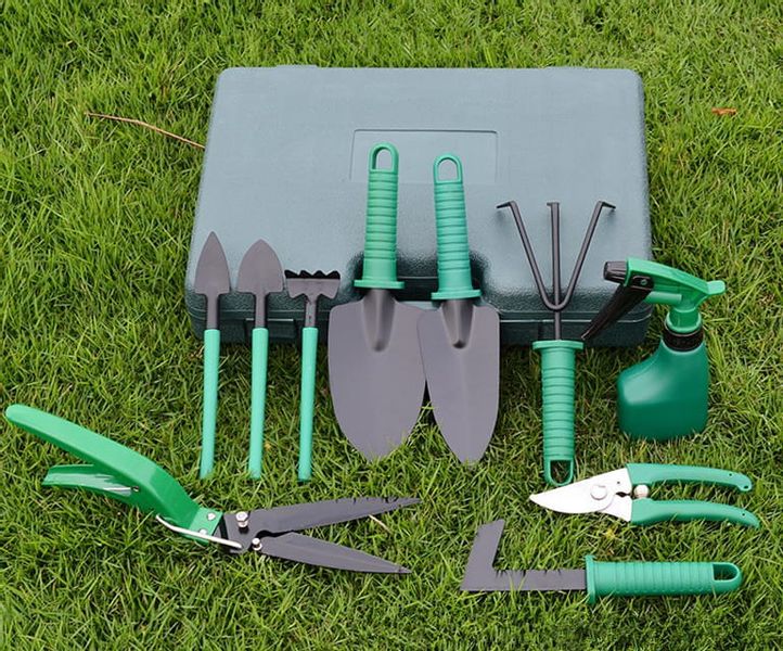 Narzędzia ogrodowe 10 elementów Zestaw ogrodnika zdjęcie 7