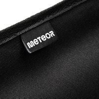 FOTEL KRZESŁO SKŁADANE TURYSTYCZNE OGRODOWE METEOR SCHELP z oparciem czarny