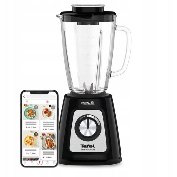 Blender kielichowy szklany TEFAL BLENDFORCE BL4358 zdjęcie 1