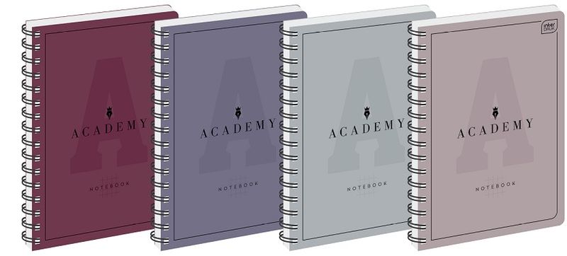 KOŁOZESZYT B5 100# ACADEMY INTERDRUK zdjęcie 1
