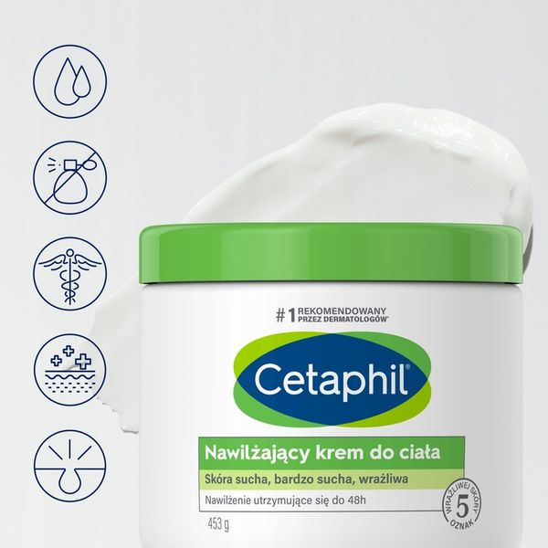Cetaphil Krem nawilżający do ciała 453g. zdjęcie 2