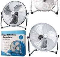 Wentylator podłogowy Ravanson WT-7045 INOX
