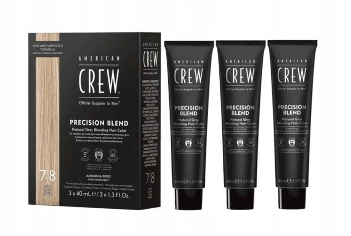 Odsiwiacz AMERICAN CREW Precision Blend Light 7-8 3x40ml zdjęcie 1