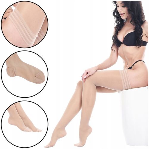 Orirose Pończochy uciskowe PRZECIWŻYLAKOWE stopniowany 1st ucisku 15/19mmHg na Arena.pl